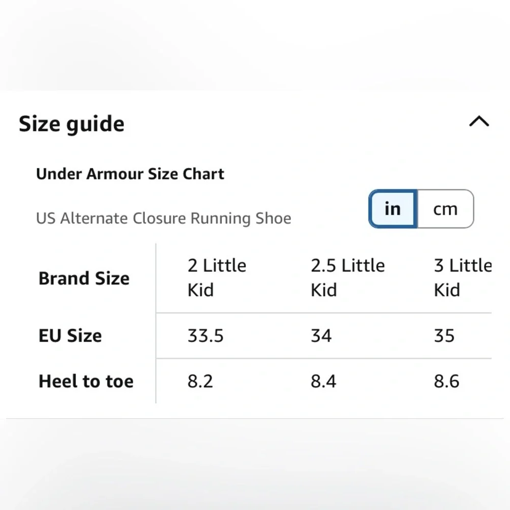 UNDER ARMOUR Assert Sneakers Halo Grey White Little Kid size 3